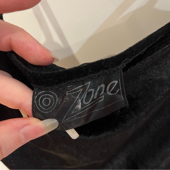 O-zone, black dress With sequin on the straps of the dress - Picture 2 of 7